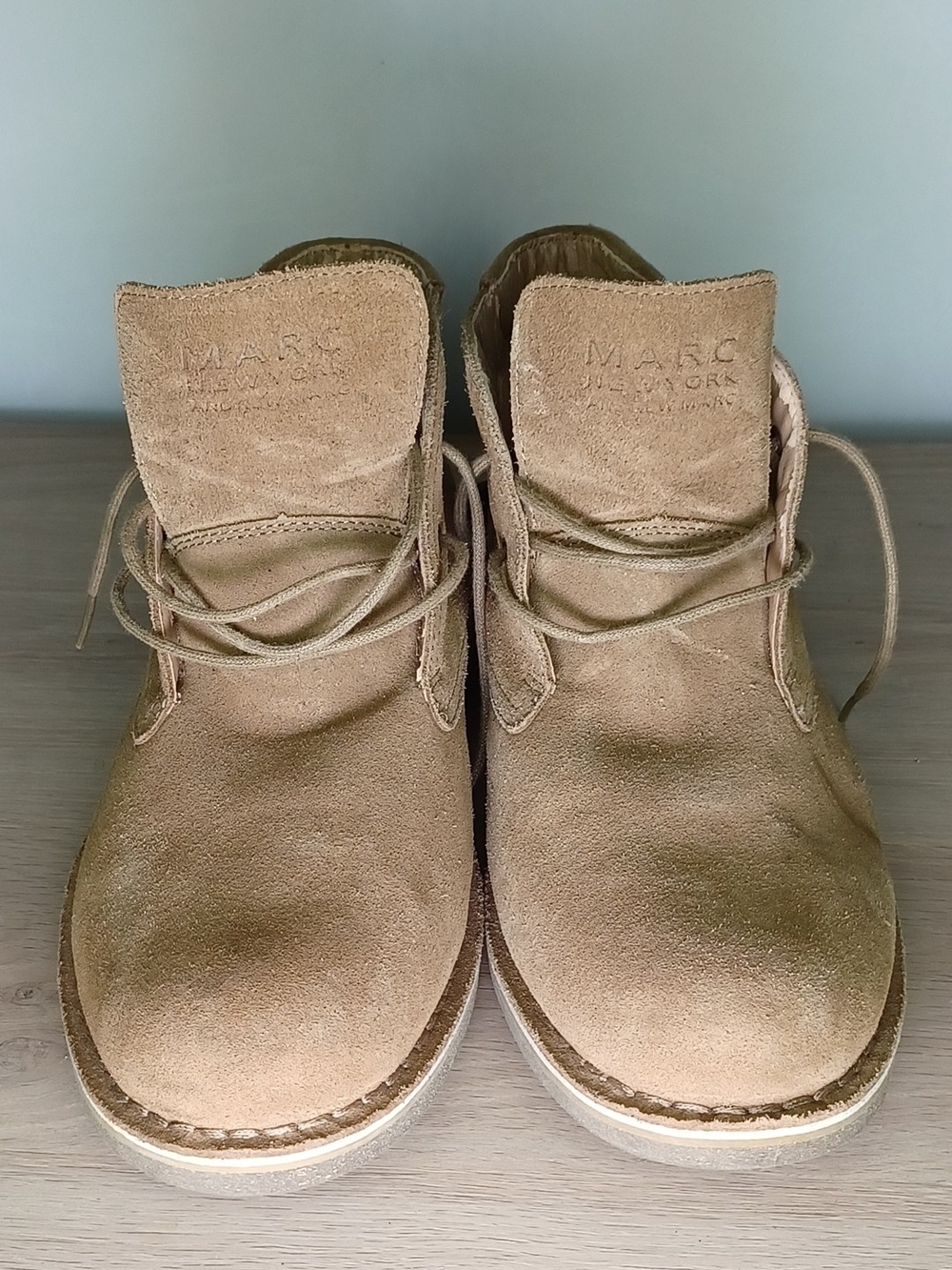 Marc New York Men's Suede Chukka Boots in Tan